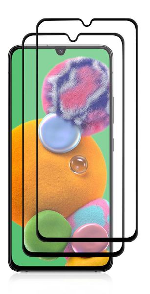 9D Tempered Glass Screen Guard Protector for Samsung A04-2 Pack