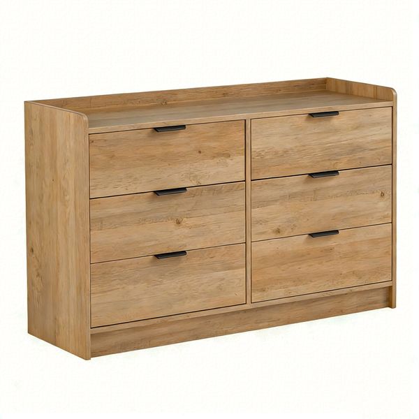 Storage Cabinet Chest of 6 Drawers Sideboard Clothes Dresser Organizer