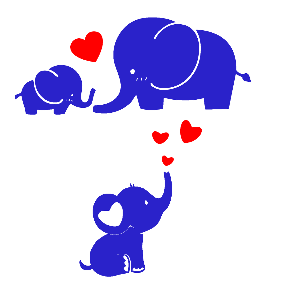 Elephant Stickers Combo Set Small Shop Today. Get it Tomorrow