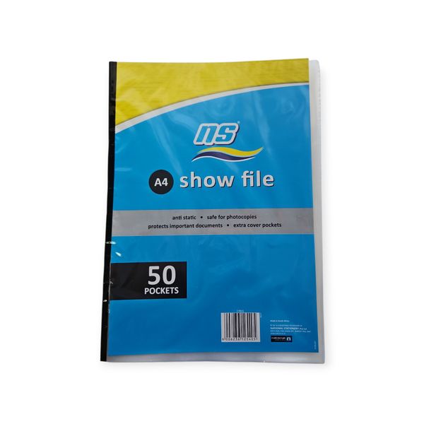 NS A4 50 Pocket Show File