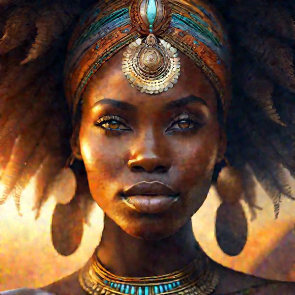 Canvas Wall Art - Heart of Africa Series No 3