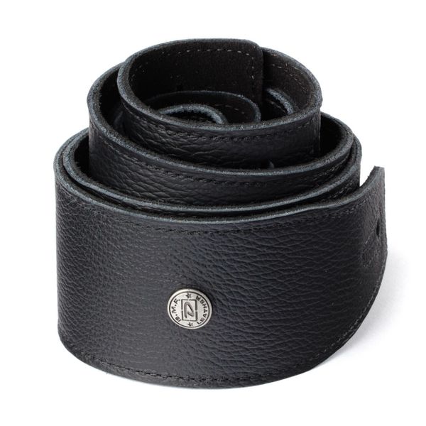 Jim Dunlop Triple Black Leather Strap