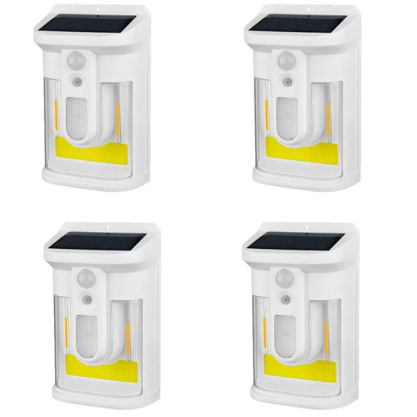 Solar Sensor Light Human Induction Wall Lamp Pack of 2