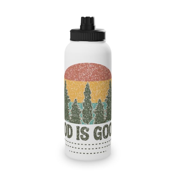 God is good 850ml Metal Water Bottle