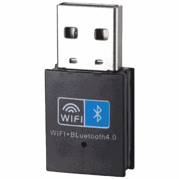 2in1 USB WiFi Bluetooth Adapter 150Mbps Compatible with PC Laptop Windows