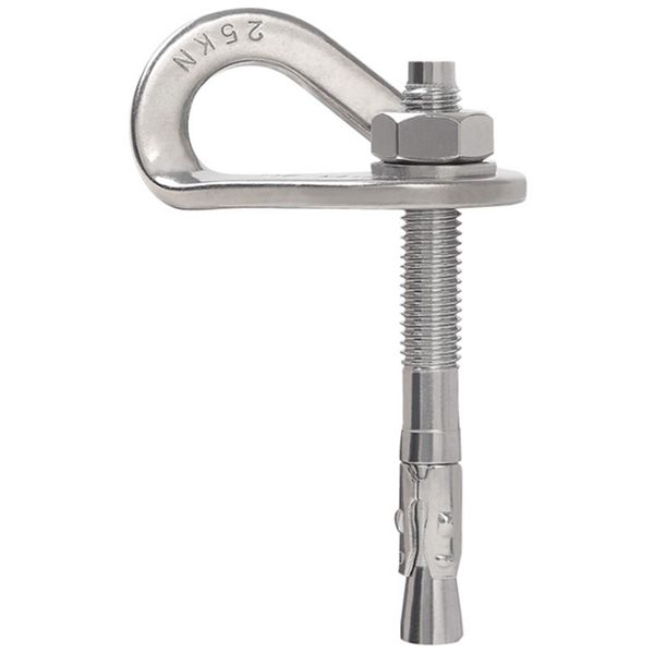 25Kn Stainless Steel M10 Climbing Nail Anchor Hammock Piece Pivot