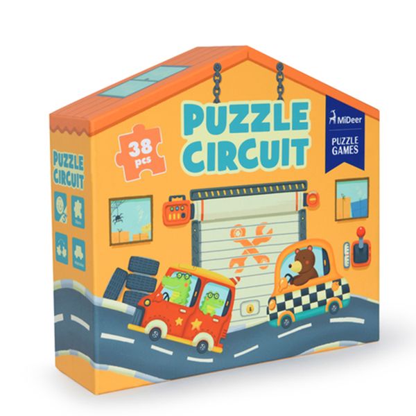 iKids Mideer Traffic Road Puzzle Circuit