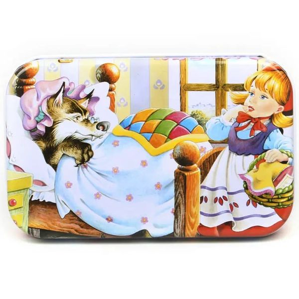 Educational Kids Jigsaw Puzzles in Metal Box - Kids Ages 2-8 - Set of 60