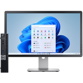 Win 11 Pro Dell Office PC with Fast SSD, 20