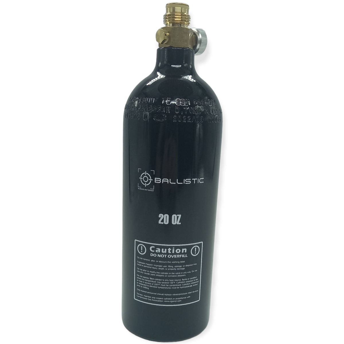 Ballistic - Co2 20oz Bottle With On/Off Valve | Shop Today. Get it ...