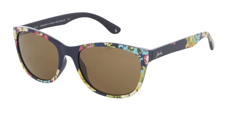 Joules Navy Floral Splash Cat Eye