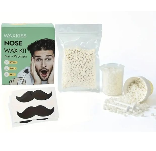 WAXKISS Men's Ear &amp; Nose Hair Removal Kit