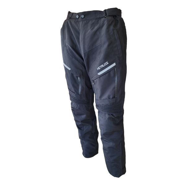 Metalize 566 Black Textile Motorcycle Pants