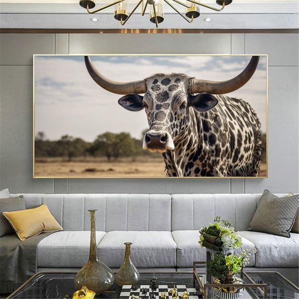 Canvas Wall Decor - Nguni Pride Cow - 0535