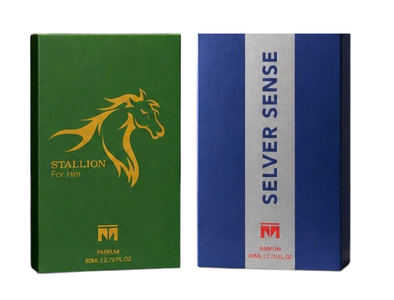 Men's Perfume Set - Selver Sense and Stallion For Him 80ml - 2-Pack