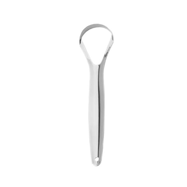 Professional Surgical Stainless Steel Tongue Scraper - Spoon Shaped