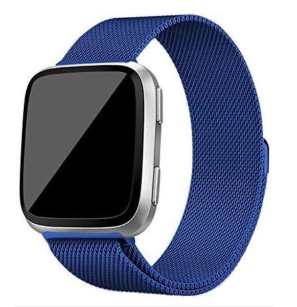 Milanese Watch Bracelet Strap for Samsung / Huawei / Garmin – Blue – 20mm