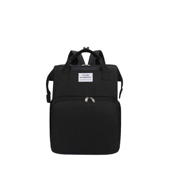 Stylish BagPack Diaper Bag And Cot Bag-Water Proof Bag- Large Mommy Bag
