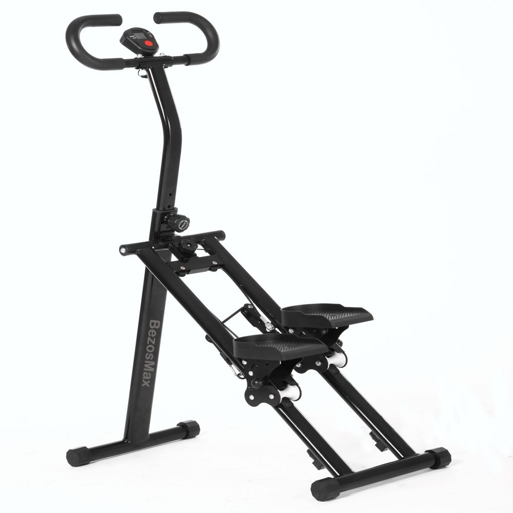 BezosMax Home Gym Stair Stepper - Full-Body Exercise, Adjustable Pedals