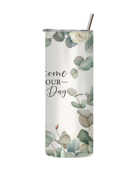 Welcome 20 Oz Tumbler with Lid Straw Wedding Graphic Gifts for Men Women245