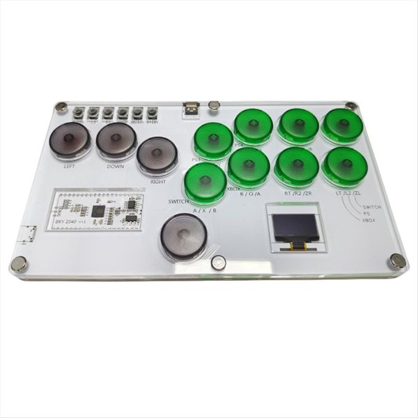 Arcade Joystick Hitbox Street Fighter Controller For Pc/Ps4 Purple