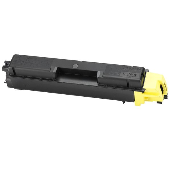 Kyocera FS-C2126MFP, C2626MFP,C5250DN Yellow Toner Cartridge (TK-590 )