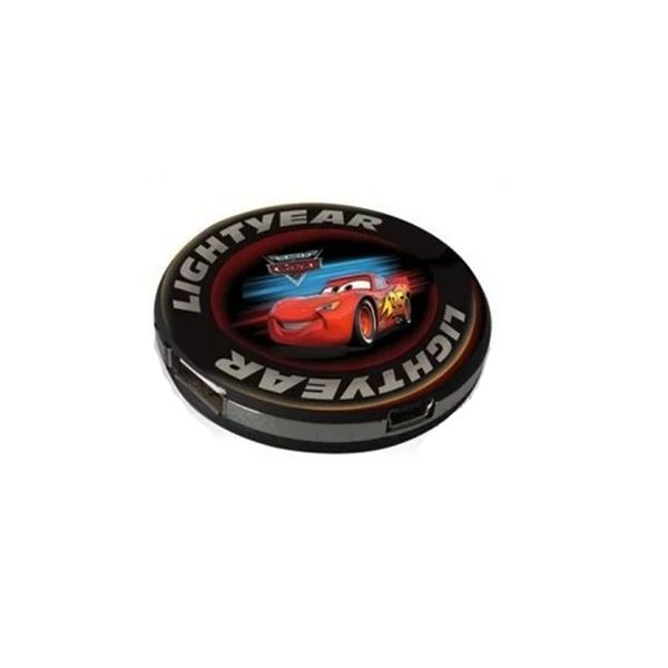 Disney Cars Mini HUB,USB2.0 - Transfer speed:480mbps