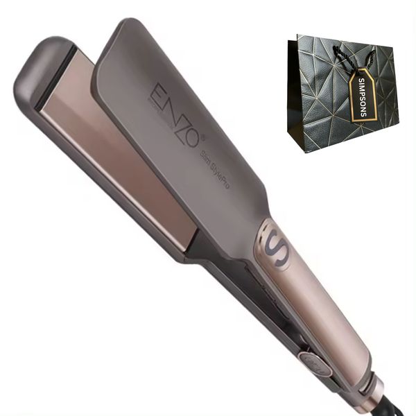 Enzo- Salon Keratin Italian Hair Straightener &amp; Luxury Simpsons Bag