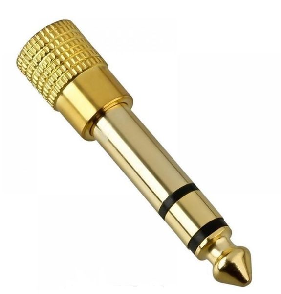 6.5mm Male to 3.5mm Female Audio Adapter Pack Of 100