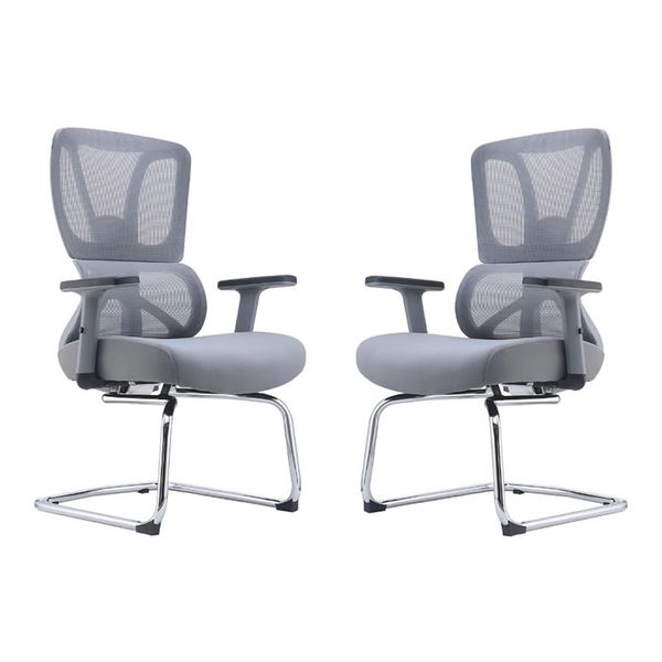 Set Of 2 Ergonomic Visitor Mesh Office Chair D2332