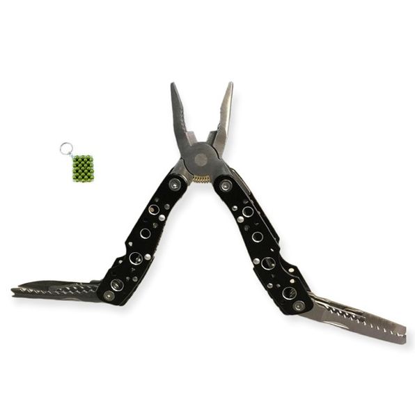 12-in-1 Foldable Multifunctional Stainless Steel Plier And A Keyholder