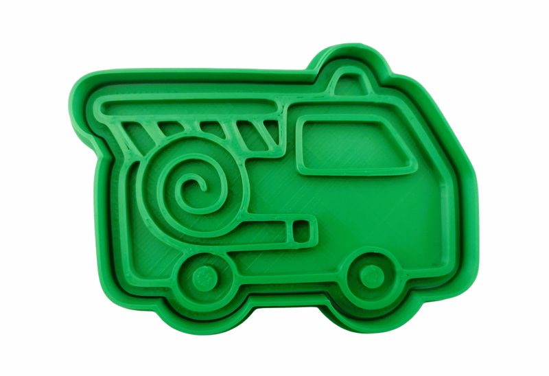 Hubbe Cookie Cutter - Fire Truck 2