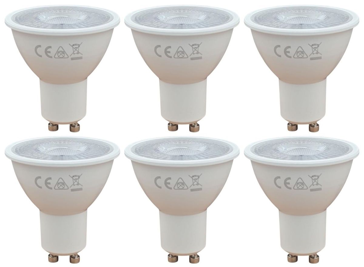 Hello Today GU10 5W LED Color Globe - 6 Pack