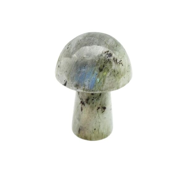 Labradorite Mini Mushroom , Natural Stone Crystal