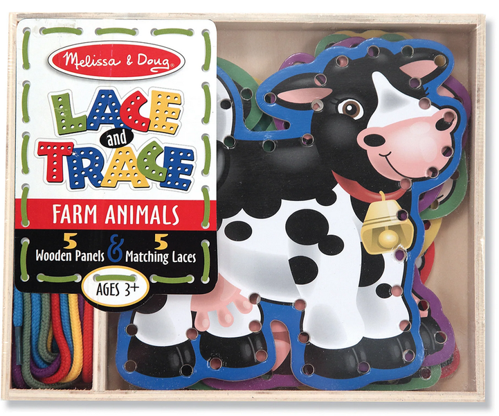 Melissa &amp; Doug Lace &amp; Trace - Farm
