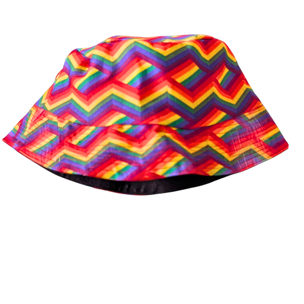 PrideWave Rainbow Bucket Hat