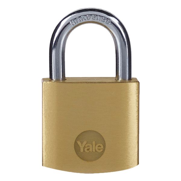 Yale 30mm Brass Padlock Pack 1