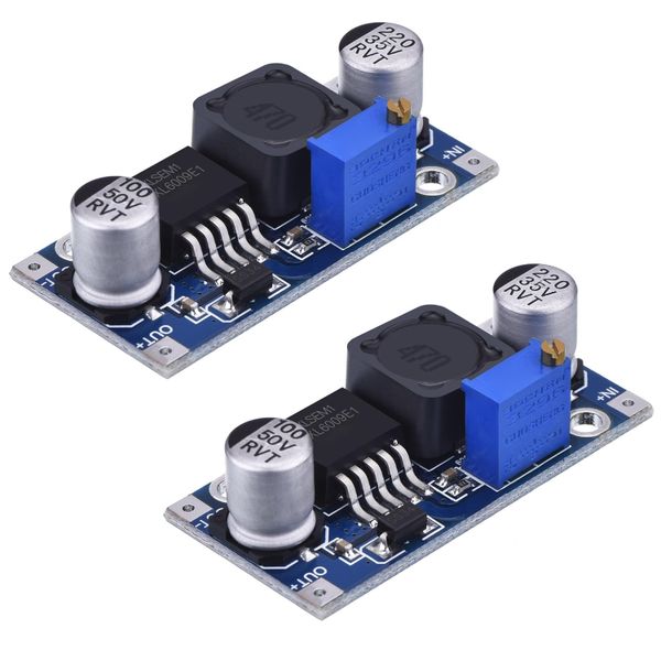 2 Piece XL6009 Booster Step Up DC to DC Converter Circuit Board Module