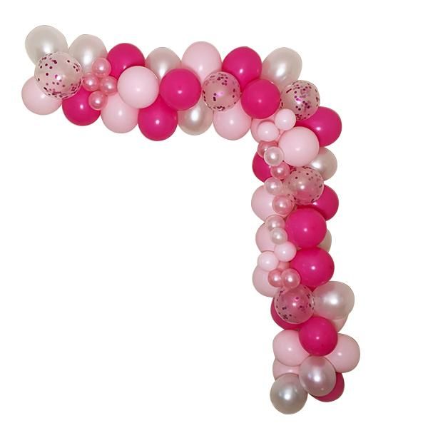 Balloon Arch Kit - Pink Confetti