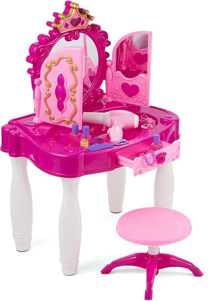 Glamor Mirror Vanity Pink Princess Play Set