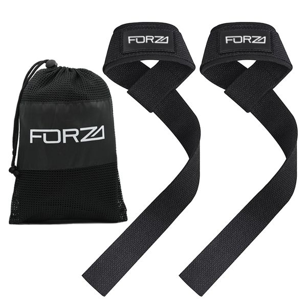 FORZA Lifting Straps for Strength Training, Weightlifting and Gym