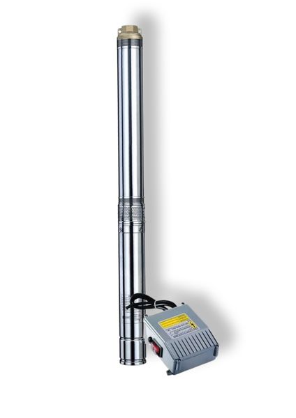 1.5KW Borehole Submersible Pump, Motor &amp; Controlbox 4 Inch (230V)