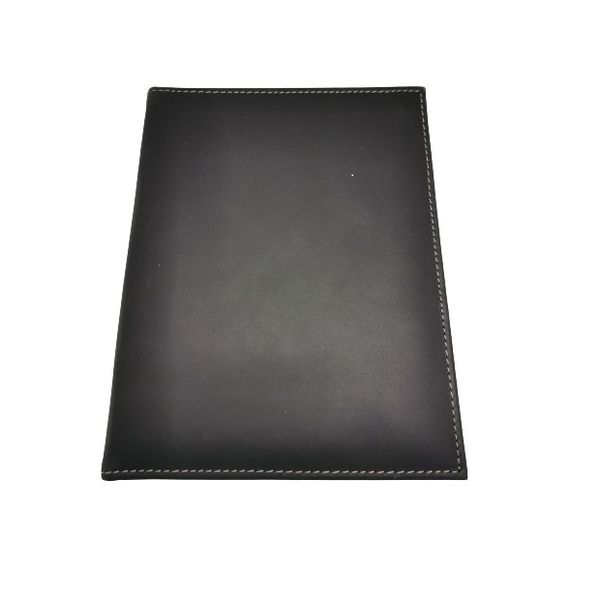 Kurgan Kenani Genuine Leather A5 Notepad Holder - Vintage Black