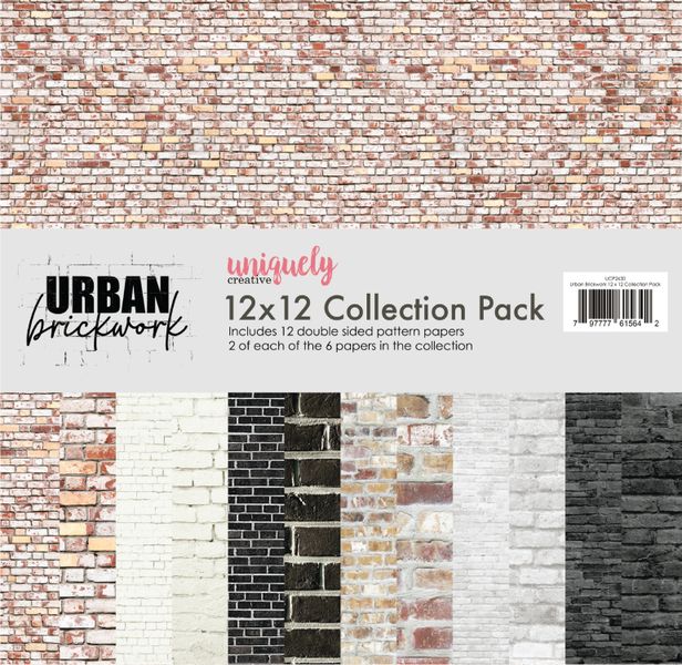 Urban Brickwork Collection Pack (12 Sheets)