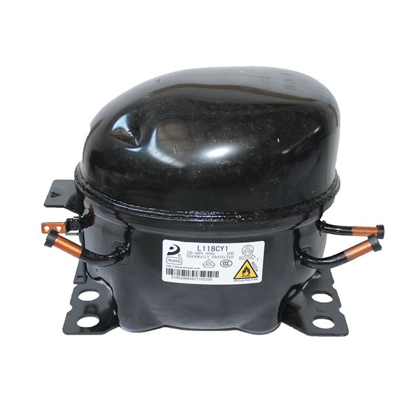 Domestic Fridge Compressor; 1/4HP; R600A Refrigerant