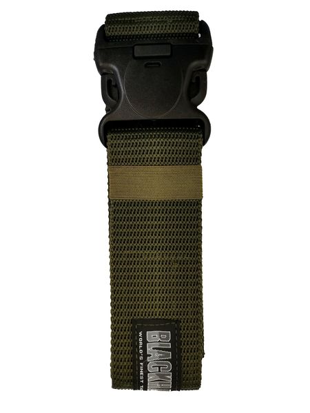 Military Style Nylon Tactical Belt - Military Green