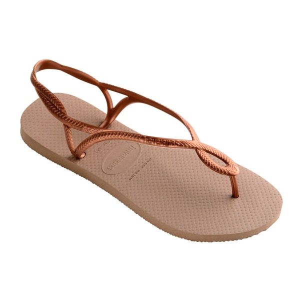 Havaianas Luna Sandals - Rose Gold