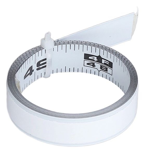 4ft Right-Left Adhesive Tape Measure for Saw Table &amp; Workbench