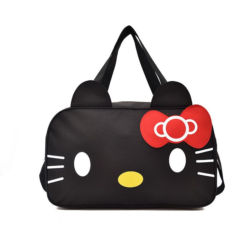 New Trendy Waterproof Large-Capacity Cute Cartoon KT Luggage Bag