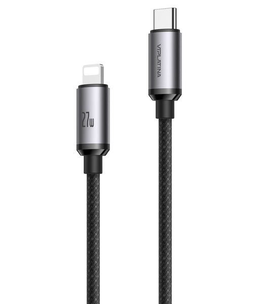 VIIPLATINA 27W PD USB-C to Lightning Fast Charging Cable